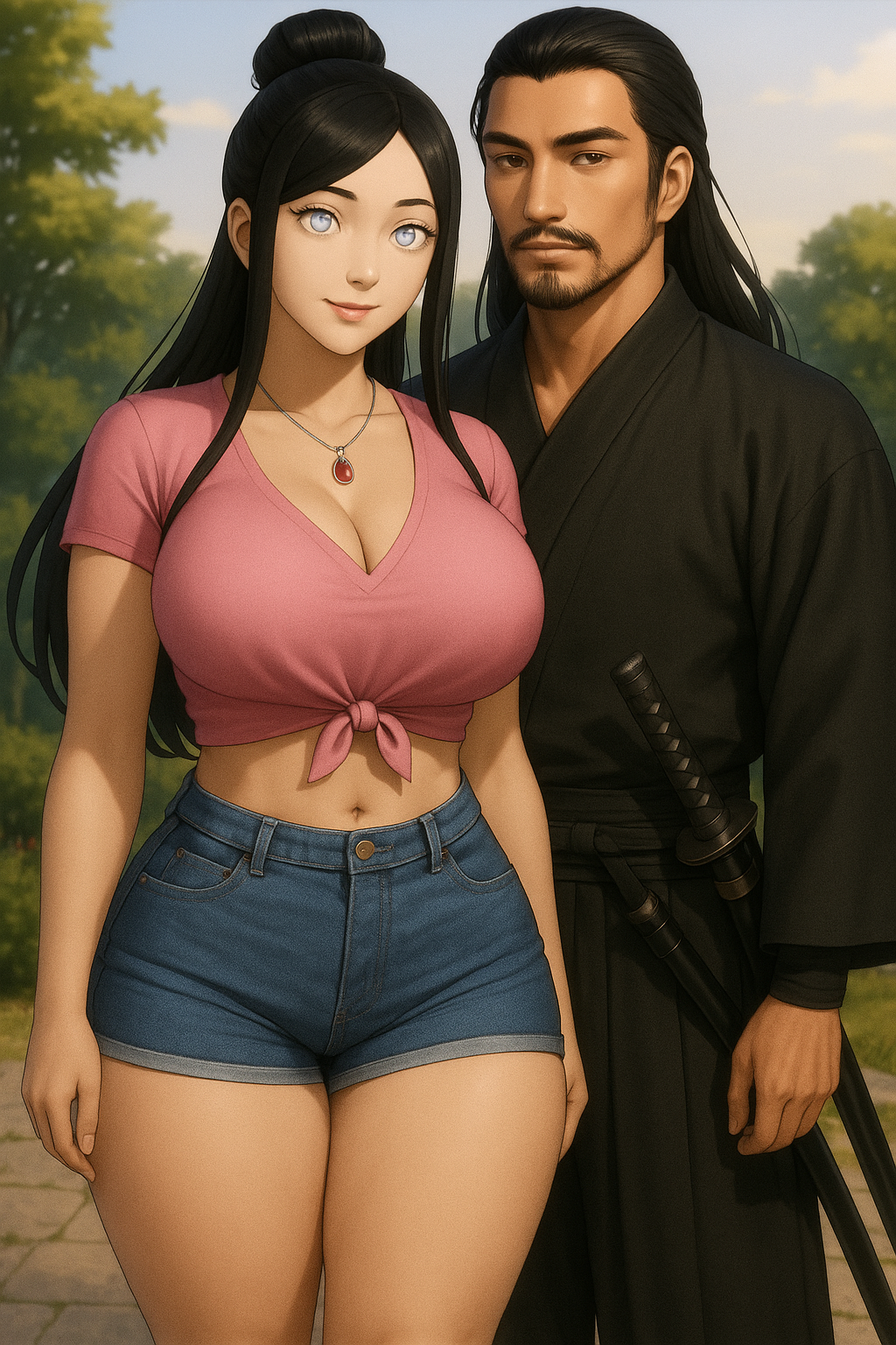 Hinara e Kurosaki em harmonia